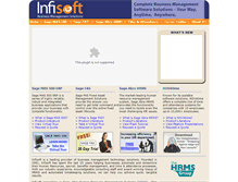 Tablet Screenshot of infisoft.com